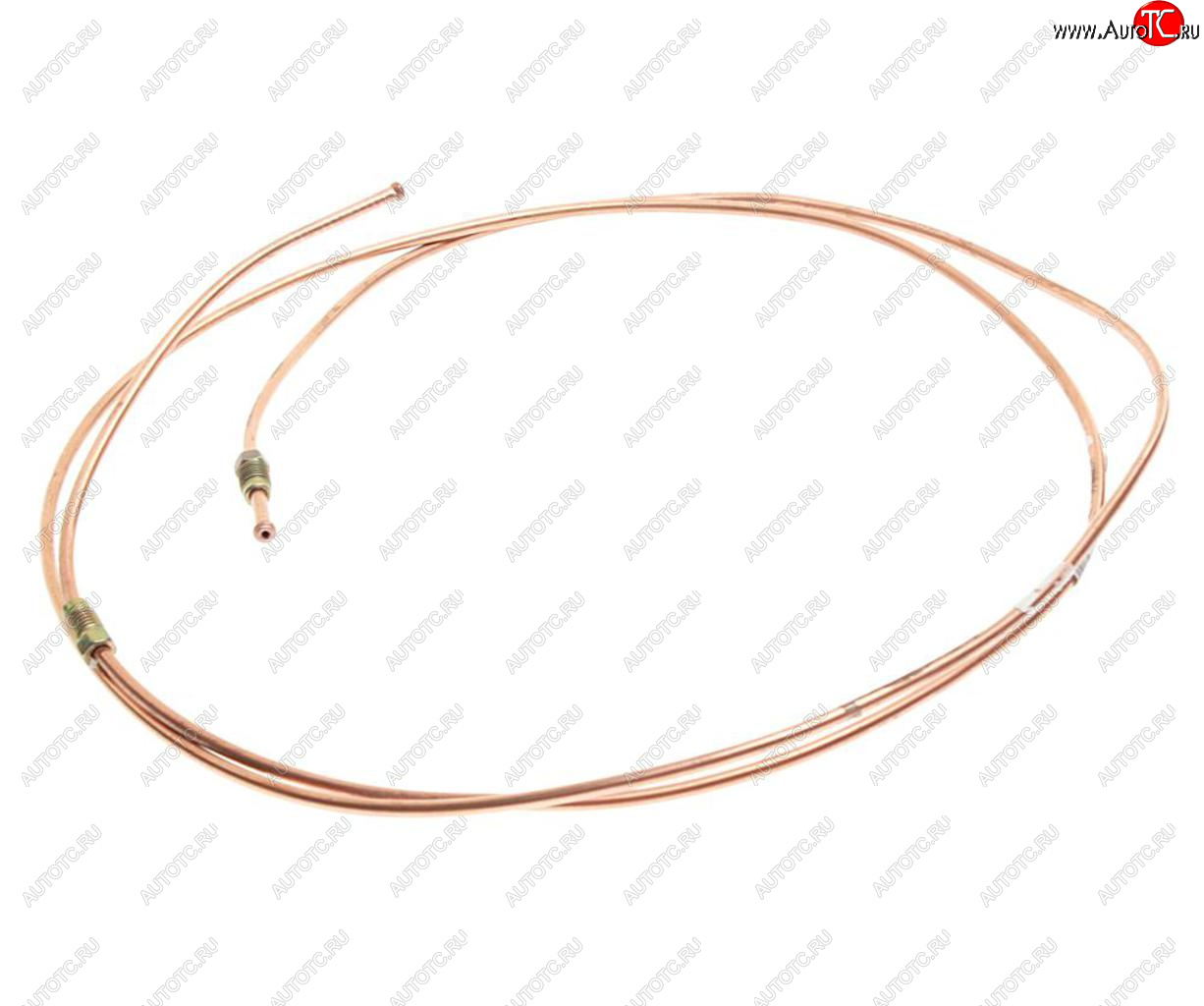 599 р. Трубка тормозная ГАЗ-3302 суппорта правого медная НН NO NAME 3302-3506023-01  с доставкой в г. Пермь