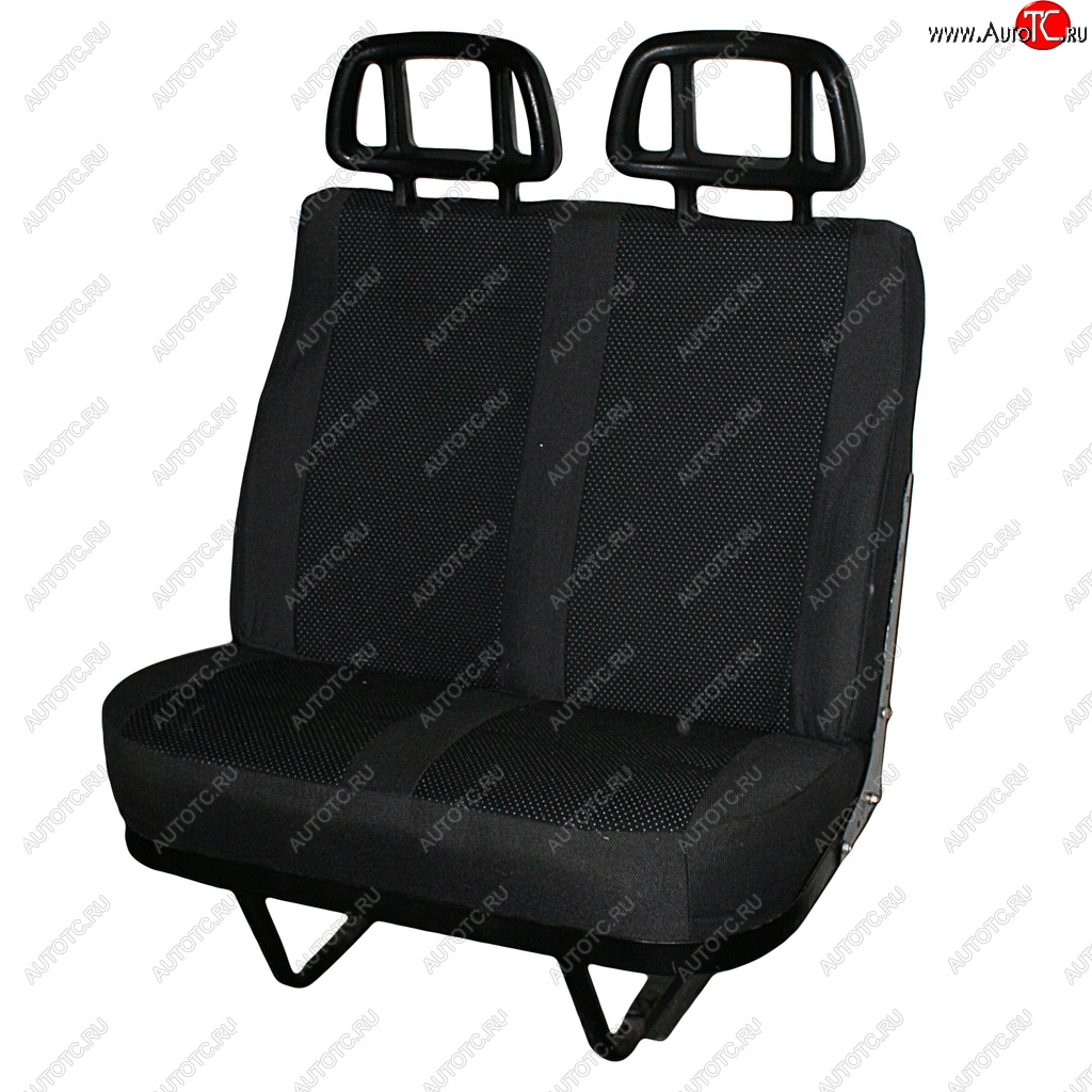 9 399 р. Сиденье ГАЗ-3302 двухместное с подголовником NO NAME 33023-6840010  с доставкой в г. Пермь