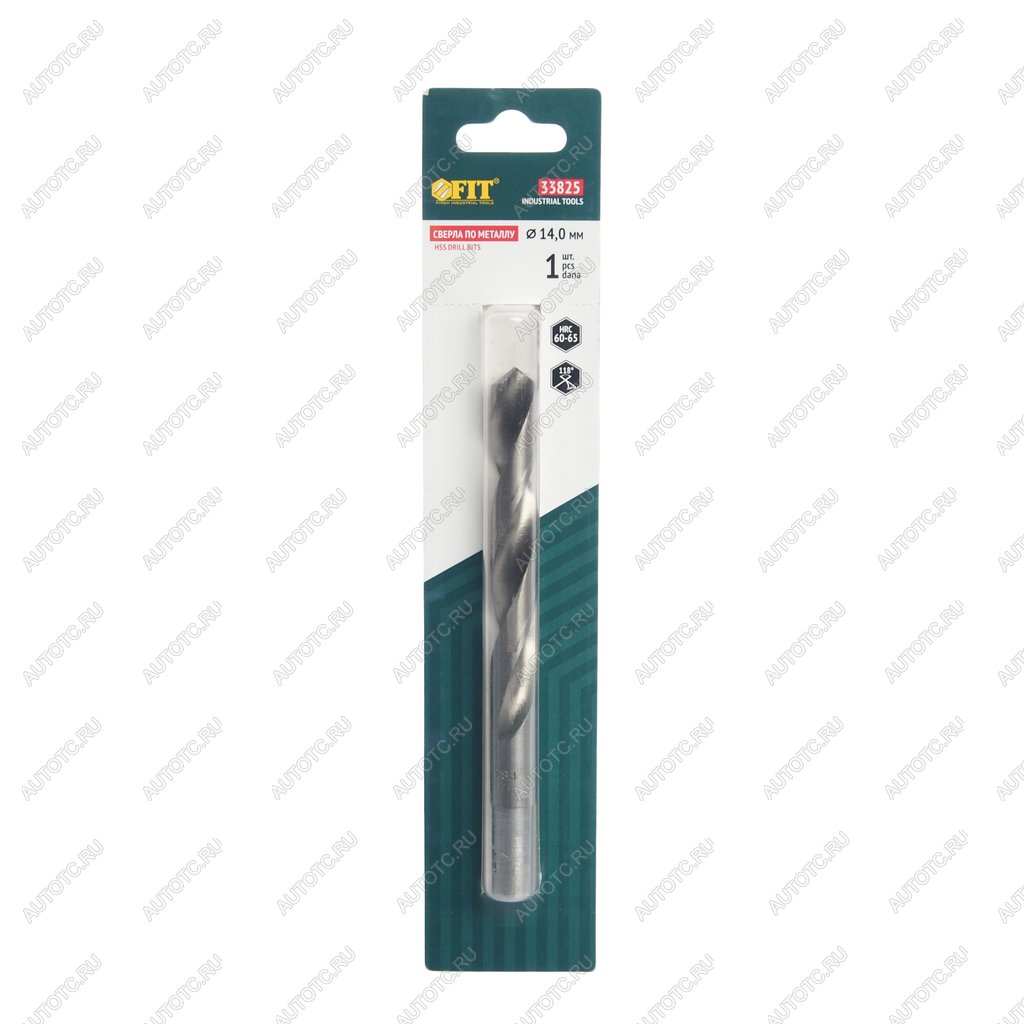379 р. Сверло по металлу 14.0х160мм HSS FIT FIT 33825  с доставкой в г. Пермь