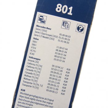 2 589 р. Щетка стеклоочистителя 600530мм комплект Twin BOSCH BOSCH 3397001801  с доставкой в г. Пермь. Увеличить фотографию 4
