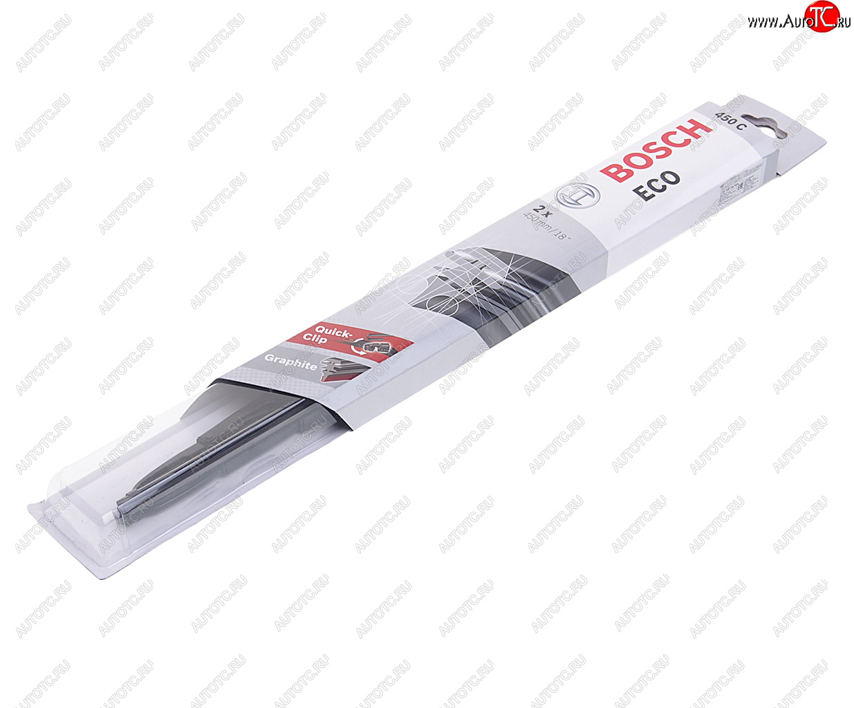 419 р. Щетка стеклоочистителя 450450мм комплект Еco BOSCH BOSCH 3397005159  с доставкой в г. Пермь
