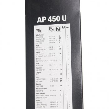 1 259 р. Щетка стеклоочистителя 450мм Plus Aerotwin BOSCH BOSCH 3397006945  с доставкой в г. Пермь. Увеличить фотографию 2