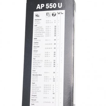 1 499 р. Щетка стеклоочистителя 550мм Plus Aerotwin BOSCH BOSCH 3397006949  с доставкой в г. Пермь. Увеличить фотографию 2