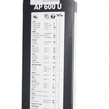 1 699 р. Щетка стеклоочистителя 600мм Plus Aerotwin BOSCH BOSCH 3397006951  с доставкой в г. Пермь. Увеличить фотографию 2
