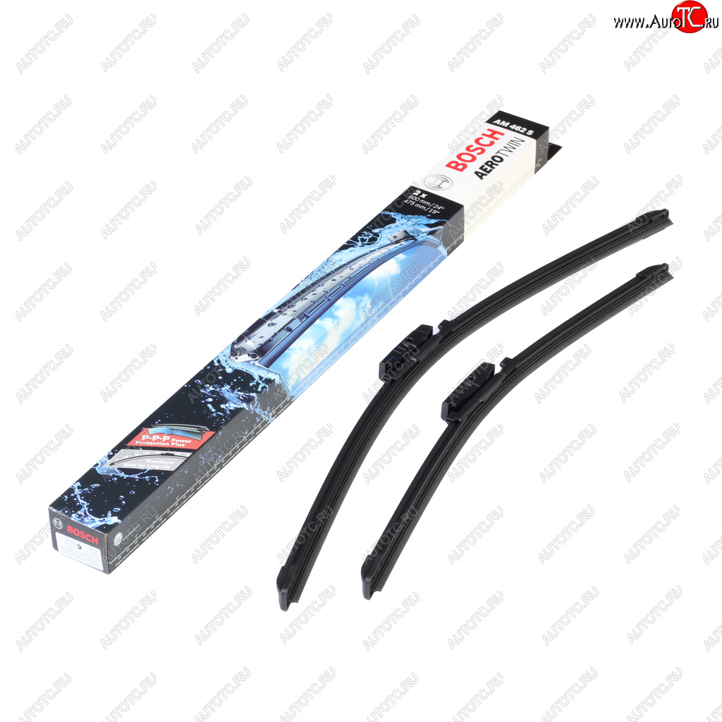 2 499 р. Щетка стеклоочистителя VW Golf,Jetta,Passat B6,Touran 600475мм комплект Aerotwin BOSCH BOSCH 3397007462  с доставкой в г. Пермь