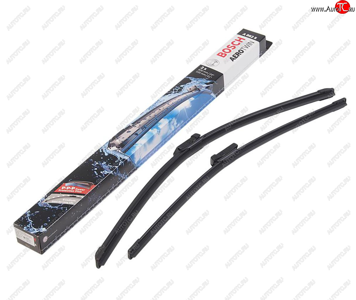 3 299 р. Щетка стеклоочистителя AUDI A7 (10-) 600530мм комплект Aerotwin BOSCH BOSCH 3397007862  с доставкой в г. Пермь