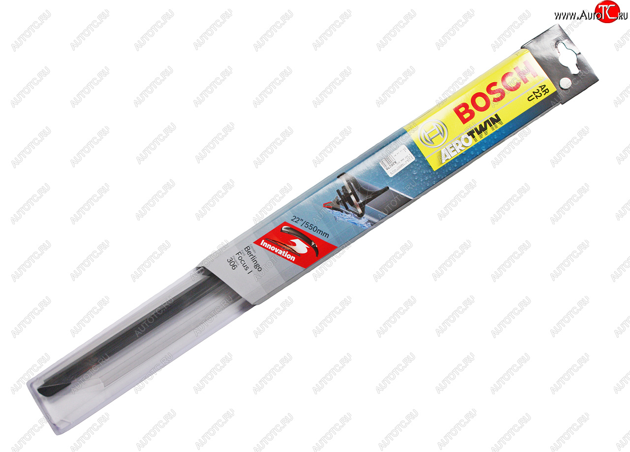 1 549 р. Щетка стеклоочистителя 550мм бескаркасная Retrofit Aerotwin BOSCH BOSCH 3397008537  с доставкой в г. Пермь