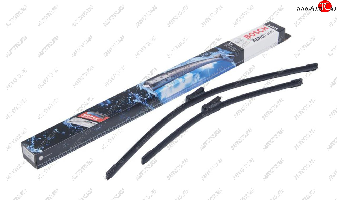 2 799 р. Щетка стеклоочистителя VW Passat B7 (15-) 650475мм комплект Aerotwin BOSCH BOSCH 3397014116  с доставкой в г. Пермь