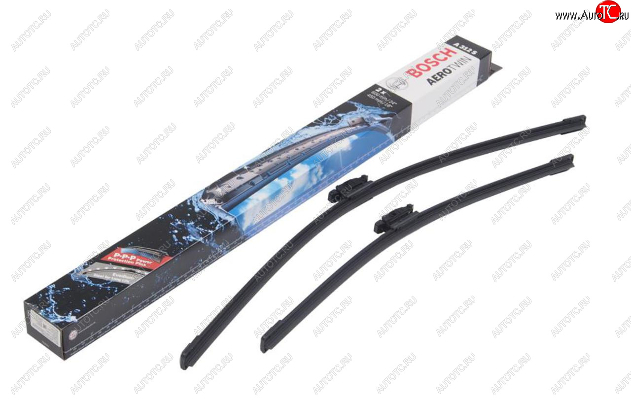 2 499 р. Щетка стеклоочистителя RENAULT Duster (16-) 600450мм комплект Aerotwin BOSCH BOSCH 3397014312  с доставкой в г. Пермь