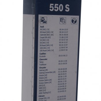 2 299 р. Щетка стеклоочистителя 550/500мм комплект Twin BOSCH BOSCH 3397118421 BOSCH 3397118421  с доставкой в г. Пермь. Увеличить фотографию 5