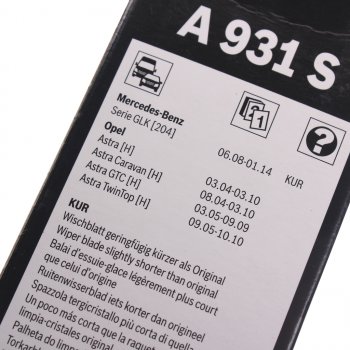 2 299 р. Щетка стеклоочистителя 550450мм комплект Aerotwin BOSCH BOSCH 3397118931  с доставкой в г. Пермь. Увеличить фотографию 4