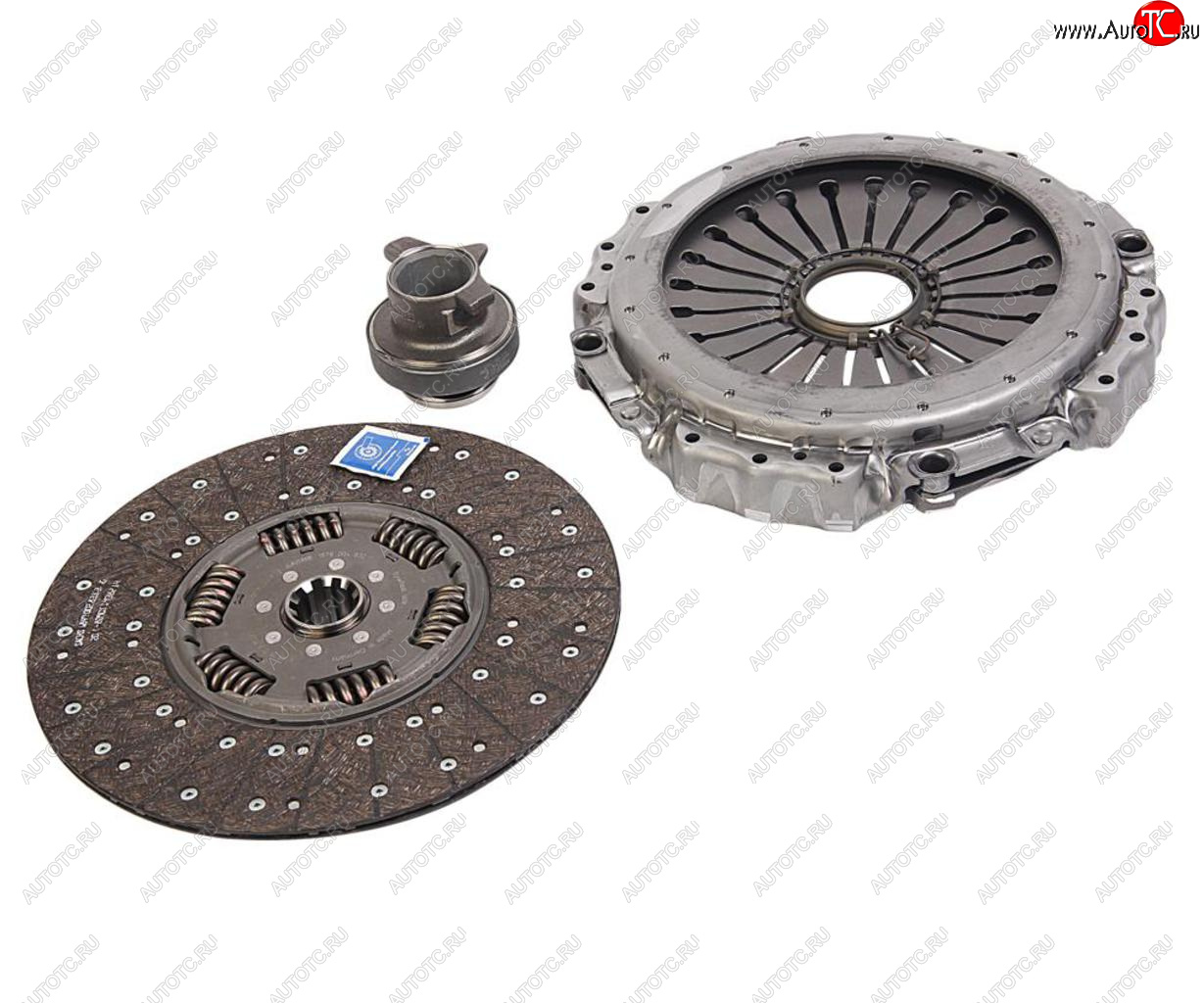 96 999 р. Сцепление MAN TGA,TGS,TGX комплект с выжимным подшипником SACHS SACHS 3400127401  с доставкой в г. Пермь