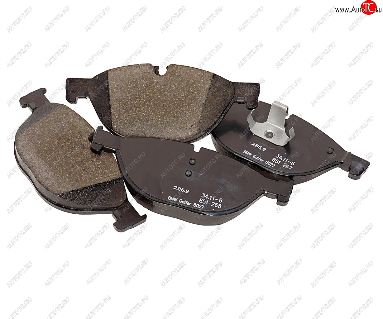 14 299 р. Колодки тормозные передние (4шт.) BMW BMW 7 серия F01-F04 седан (2008-2015)  с доставкой в г. Пермь