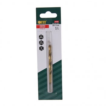 173 р. Сверло по металлу 6.0х93мм HSS Titanium FIT FIT 34360 FIT 34360  с доставкой в г. Пермь. Увеличить фотографию 1