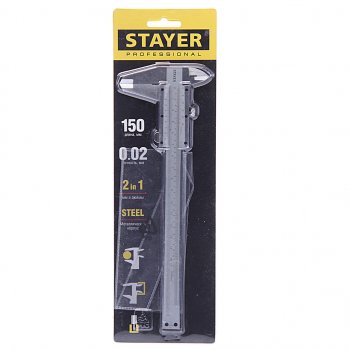 Штангенциркуль 150мм 0.02мм 1класс точности STAYER STAYER 3442_z01
