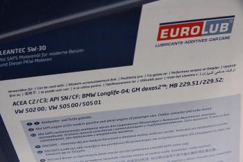 5 699 р. Масло моторное CLEANTEC SNCF 5W30 синт.5л EUROLUB EUROLUB 349005  с доставкой в г. Пермь. Увеличить фотографию 3