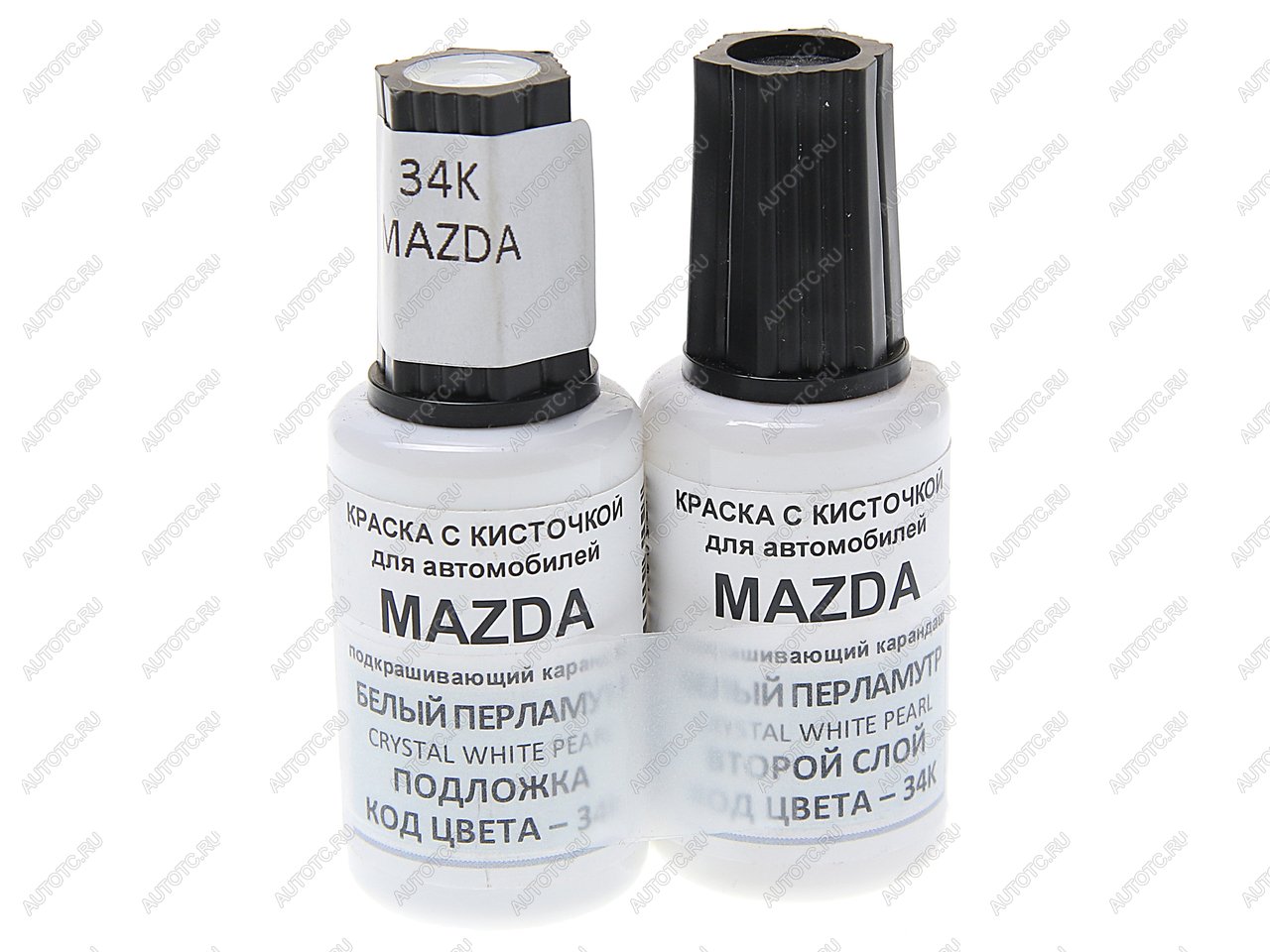 719 р. Краска с кистью 20мл MAZDA 34K 2-х компонентная PODKRASKA PODKRASKA 34k  с доставкой в г. Пермь
