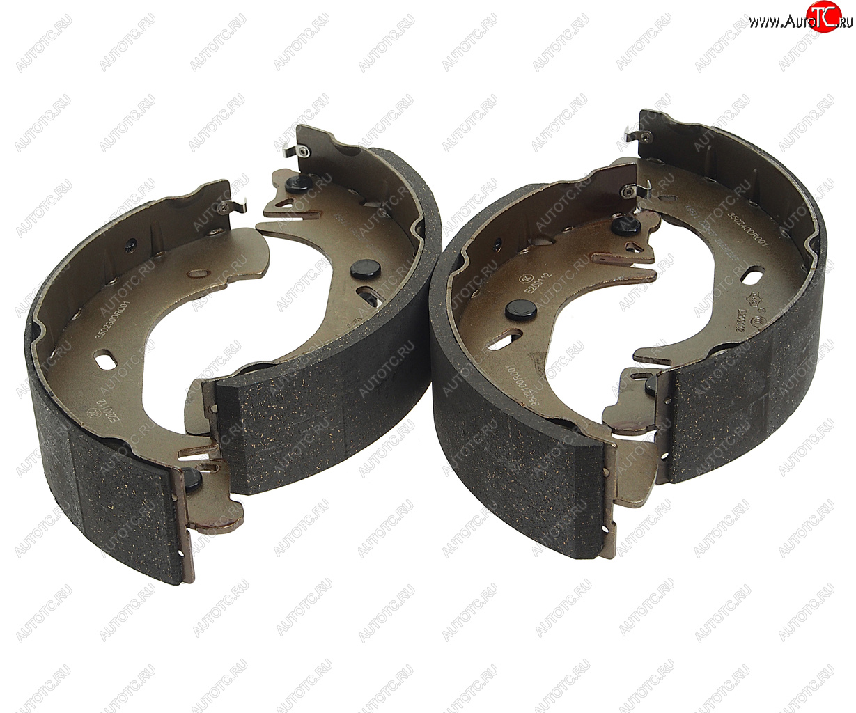 9 699 р. Колодки тормозные JAC Sunray задние барабанные (4шт.) OE JAC 3502010r001b-f180  с доставкой в г. Пермь