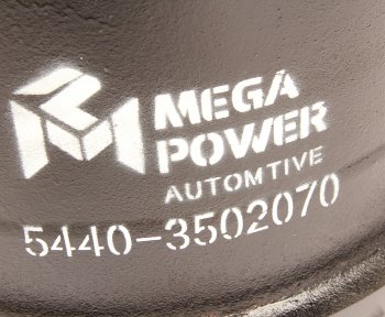 15 699 р. Барабан тормозной МАЗ-5440,АМАЗ задний MEGAPOWER MEGAPOWER 350-32-029  с доставкой в г. Пермь. Увеличить фотографию 3