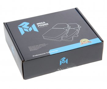 829 р. Колодки тормозные передние (4шт.) MEGAPOWER Mazda CX-7 ER дорестайлинг (2006-2010)  с доставкой в г. Пермь. Увеличить фотографию 3