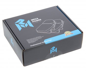 1 139 р. Колодки тормозные задние (4шт.) MEGAPOWER Chevrolet Cruze J308 универсал рестайлинг (2012-2015)  с доставкой в г. Пермь. Увеличить фотографию 4