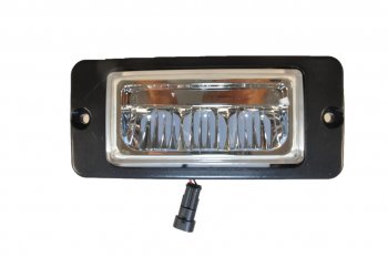2 369 р. Фара противотуманная КАМАЗ рестайлинг НО светодиодная AVTOELECTRICA AVTOELECTRICA 35.3743 led ае  с доставкой в г. Пермь. Увеличить фотографию 2