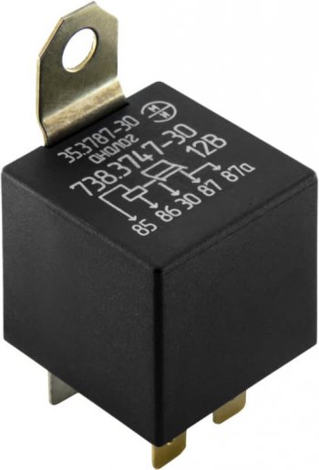 181 р. Реле электромагнитное 12V 5-ти контактное 50А замыкающее с кронштейном ЭМИ ЭМИ 35.3787-30  с доставкой в г. Пермь. Увеличить фотографию 2