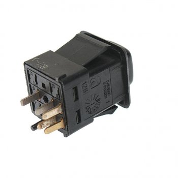 136 р. Выключатель кнопка 12V без символа АВАР АВАР 375.3710-09.00м  с доставкой в г. Пермь. Увеличить фотографию 2