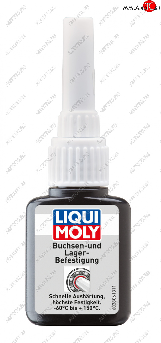 979 р. Клей для фиксации подшипников и втулок от -55С+220С 10мл Buchsen und Lager-Befestigung LIQUI MOLY LIQUI MOLY 3806  с доставкой в г. Пермь