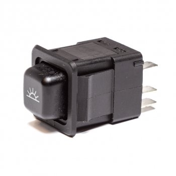 299 р. Выключатель кнопка ЗИЛ,КАМАЗ,МАЗ освещения салона AVTOELECTRICA AVTOELECTRICA 3842.3710-02.09м ае  с доставкой в г. Пермь. Увеличить фотографию 3