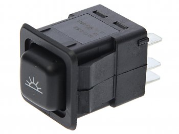 299 р. Выключатель кнопка ЗИЛ,КАМАЗ,МАЗ освещения салона AVTOELECTRICA AVTOELECTRICA 3842.3710-02.09м ае  с доставкой в г. Пермь. Увеличить фотографию 1