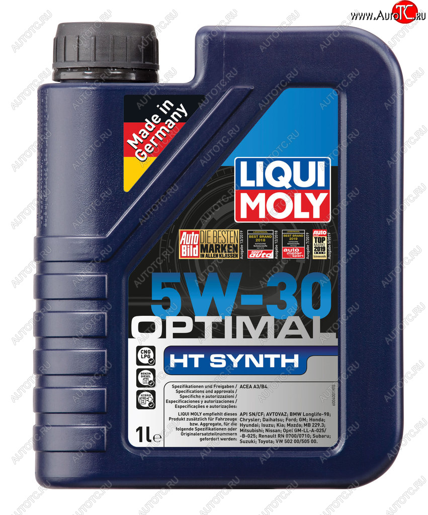 1 789 р. Масло моторное OPTIMAL SYNTH VW 5020050500 5W30 синт.1л LIQUI MOLY LIQUI MOLY 39000  с доставкой в г. Пермь