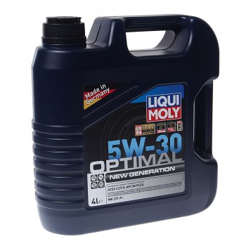 5 999 р. Масло моторное OPTIMAL New Generation 5W30 синт.4л LIQUI MOLY LIQUI MOLY 39031  с доставкой в г. Пермь. Увеличить фотографию 1