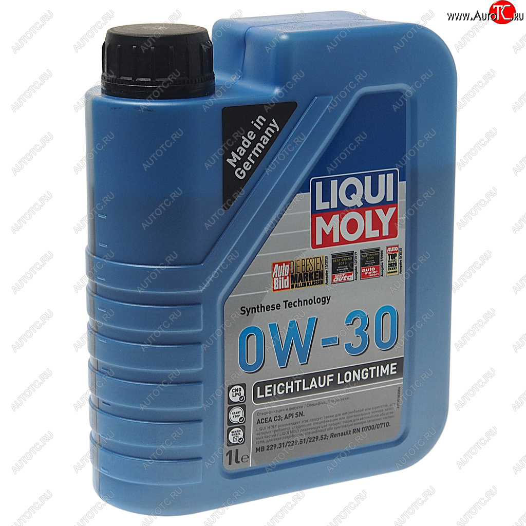 1 999 р. Масло моторное LEICHTLAUF LONGTIME HC-синт.1л 0W30 LIQUI MOLY LIQUI MOLY 39038  с доставкой в г. Пермь