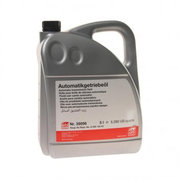 9 399 р. Масло трансмиссионное ATF для АКПП VW AUDI 5л FEBI FEBI 39096  с доставкой в г. Пермь. Увеличить фотографию 1
