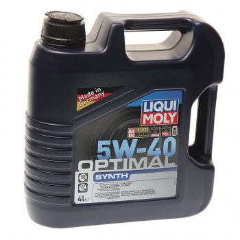 5 499 р. Масло моторное OPTIMAL SYNTH 5W40 синт.4л LIQUI MOLY LIQUI MOLY 3926  с доставкой в г. Пермь. Увеличить фотографию 1