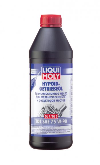 2 599 р. Масло трансмиссионное TDL HYPOID-GETRIEBEOIL GL45 75W90 псинт.1л LIQUI MOLY LIQUI MOLY 3945  с доставкой в г. Пермь. Увеличить фотографию 1