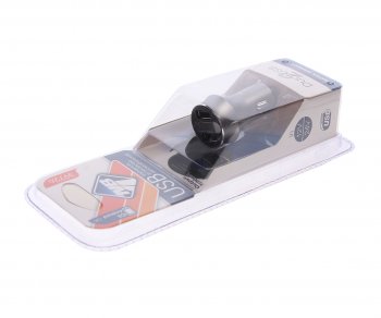 399 р. Устройство зарядное в прикуриватель 2USB 12-24V с вольтметром NOVA BRIGHT NOVA BRIGHT 39726  с доставкой в г. Пермь. Увеличить фотографию 2
