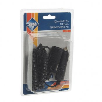 319 р. Удлинитель прикуривателя 12-24V 3м. NOVA BRIGHT NOVA BRIGHT 39947  с доставкой в г. Пермь. Увеличить фотографию 1