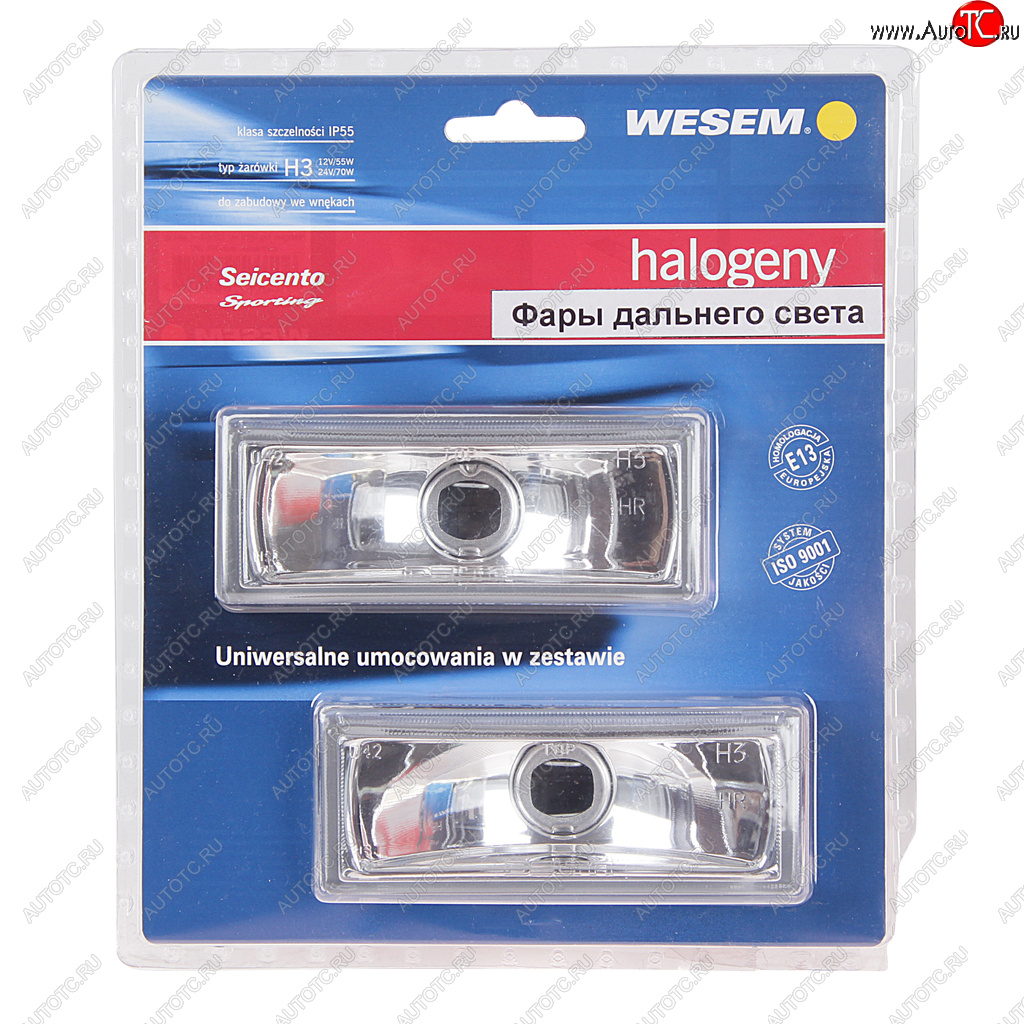 2 999 р. Фара дальнего света 2шт. WESEM WESEM 3hmz387.00  с доставкой в г. Пермь