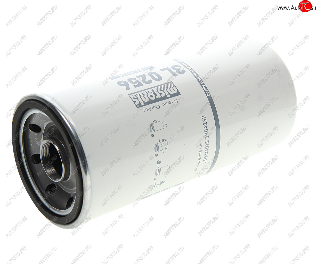 999 р. Фильтр масляный VOLVO KOMATSU (дв.CUMMINS) MICRONIC FILTER MICRONIC FILTER 3l0256  с доставкой в г. Пермь