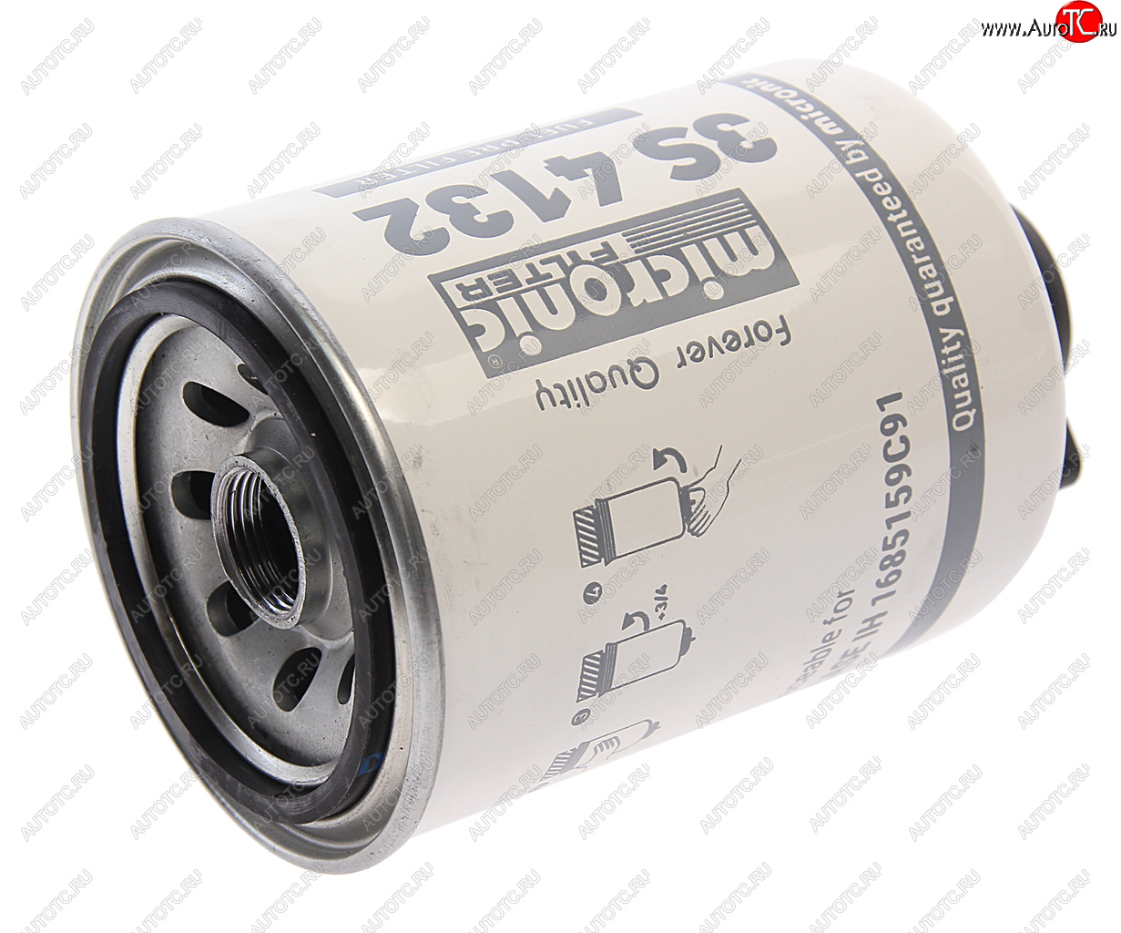 1 089 р. Фильтр топливный DOOSAN JHON DEERE грубой очистки (без стакана,со сливом) MICRONIC FILTER MICRONIC FILTER 3s4132  MICRONIC FILTER 3s4132   с доставкой в г. Пермь