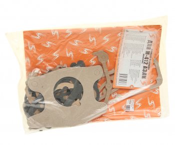 108 р. Прокладка двигателя М-2140 комплект УЗАМ AUTOGASKET AUTOGASKET 400-100-170уфа*  с доставкой в г. Пермь. Увеличить фотографию 1