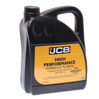 8 649 р. Масло гидравлическое HYDRAULIC FLUID HP15 5л JCB JCB 40020503 JCB 40020503  с доставкой в г. Пермь. Увеличить фотографию 1