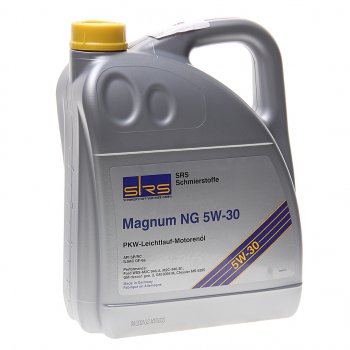 6 999 р. Масло моторное MAGNUM  NG 5W30 синт.5л SRS SRS 4033885001950  с доставкой в г. Пермь. Увеличить фотографию 1