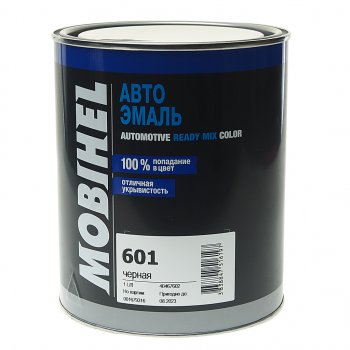 1 849 р. Краска 601 черная 1л Helios MOBIHEL MOBIHEL 40467602 MOBIHEL 40467602  с доставкой в г. Пермь. Увеличить фотографию 1