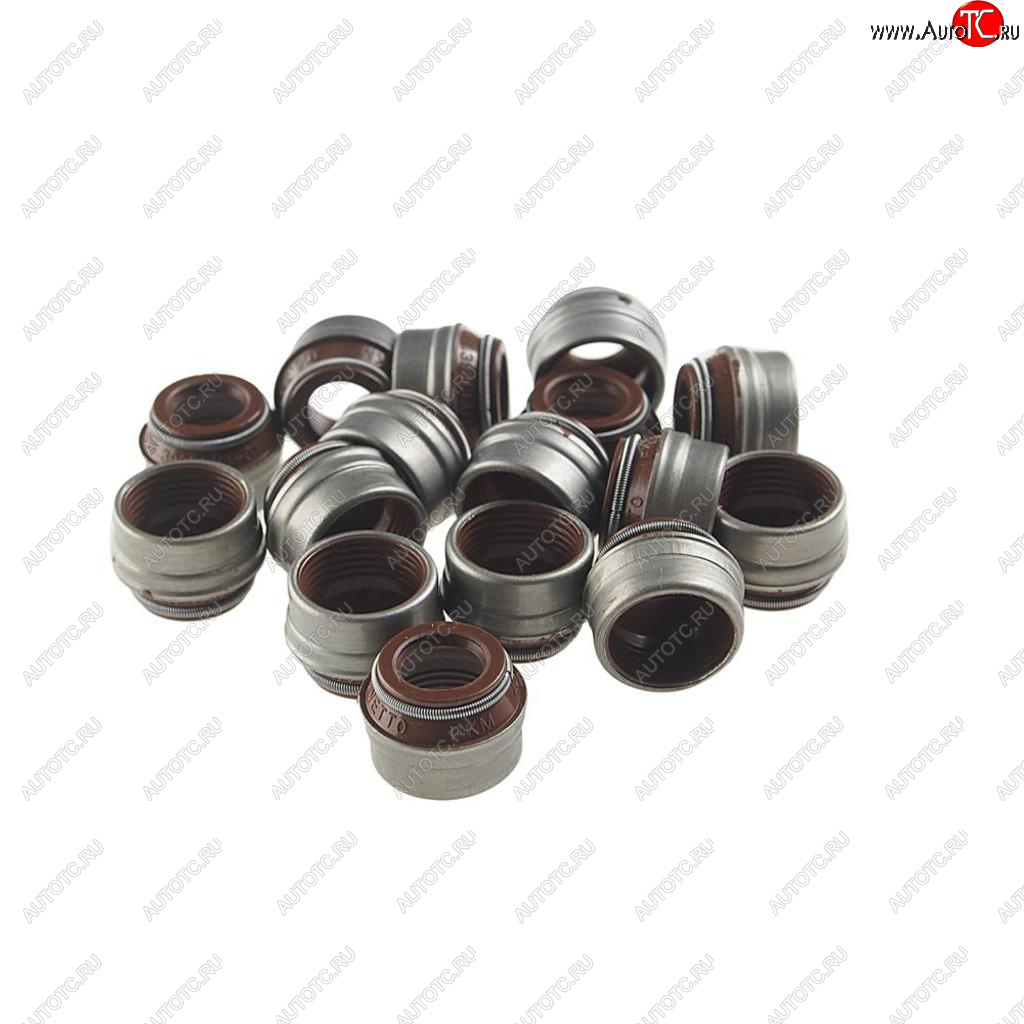 339 р. Колпачок ЗМЗ-406 маслоотражательный комплект 16шт. Viton CAVETTO CAVETTO 406.3906601  с доставкой в г. Пермь