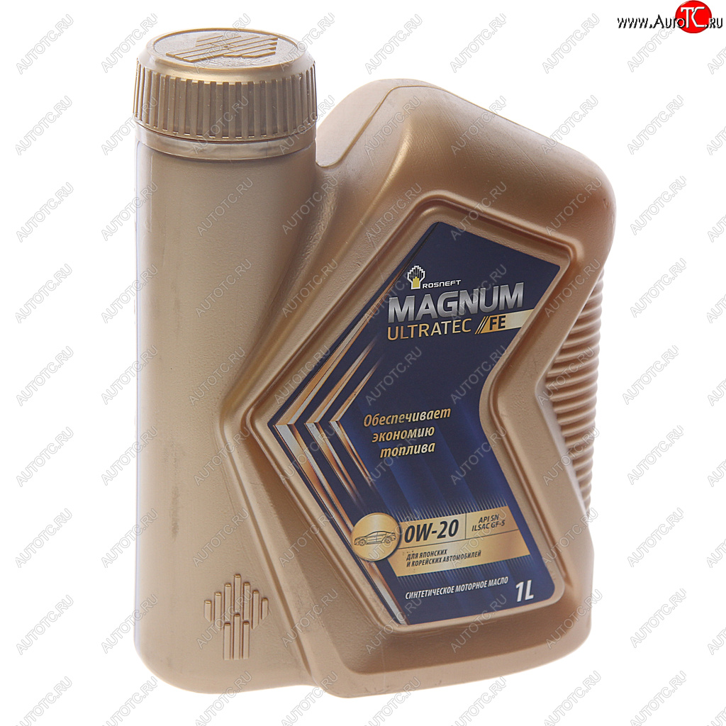 1 029 р. Масло моторное MAGNUM Ultratec FE 0W20 SNGF-5 синт.1л РОСНЕФТЬ РОСНЕФТЬ 40802332  с доставкой в г. Пермь