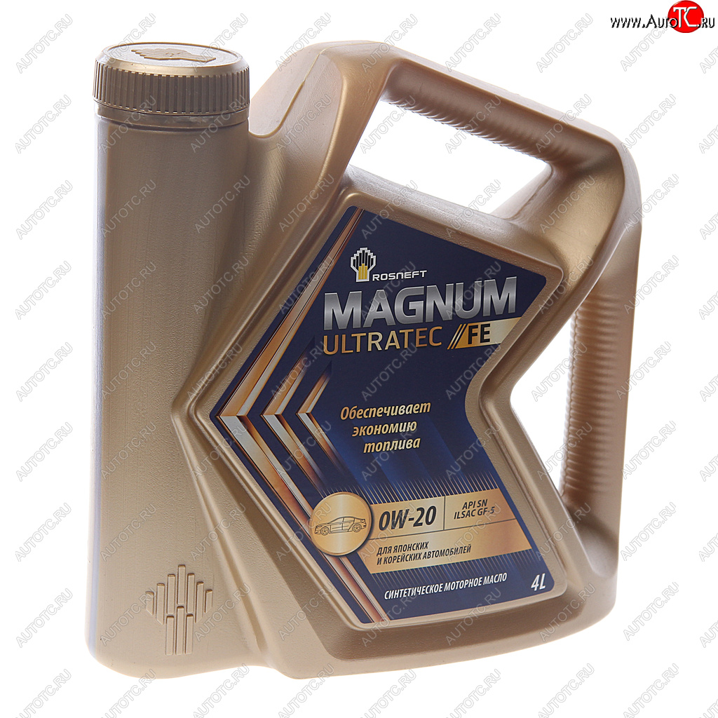 3 279 р. Масло моторное MAGNUM Ultratec FE 0W20 SNGF-5 синт.4л РОСНЕФТЬ РОСНЕФТЬ 40802342  с доставкой в г. Пермь