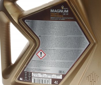 2 069 р. Масло моторное MAGNUM Coldtec 5W30 SNCFGF-5 синт.4л РОСНЕФТЬ РОСНЕФТЬ 40813242  с доставкой в г. Пермь. Увеличить фотографию 3